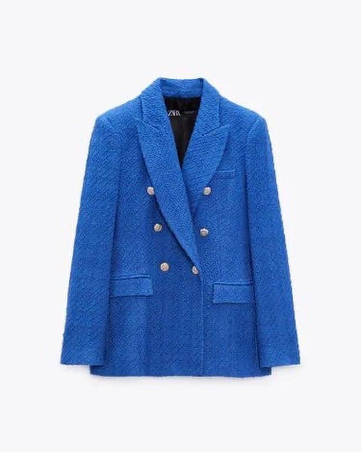 zara wool blazer