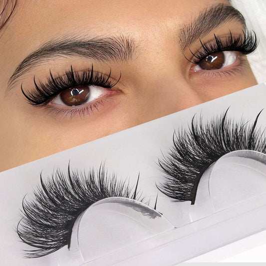 Eyelashes رموش كاملة كثافة وطول