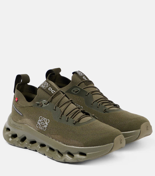 LOEWE X ON unisex olive sneakers